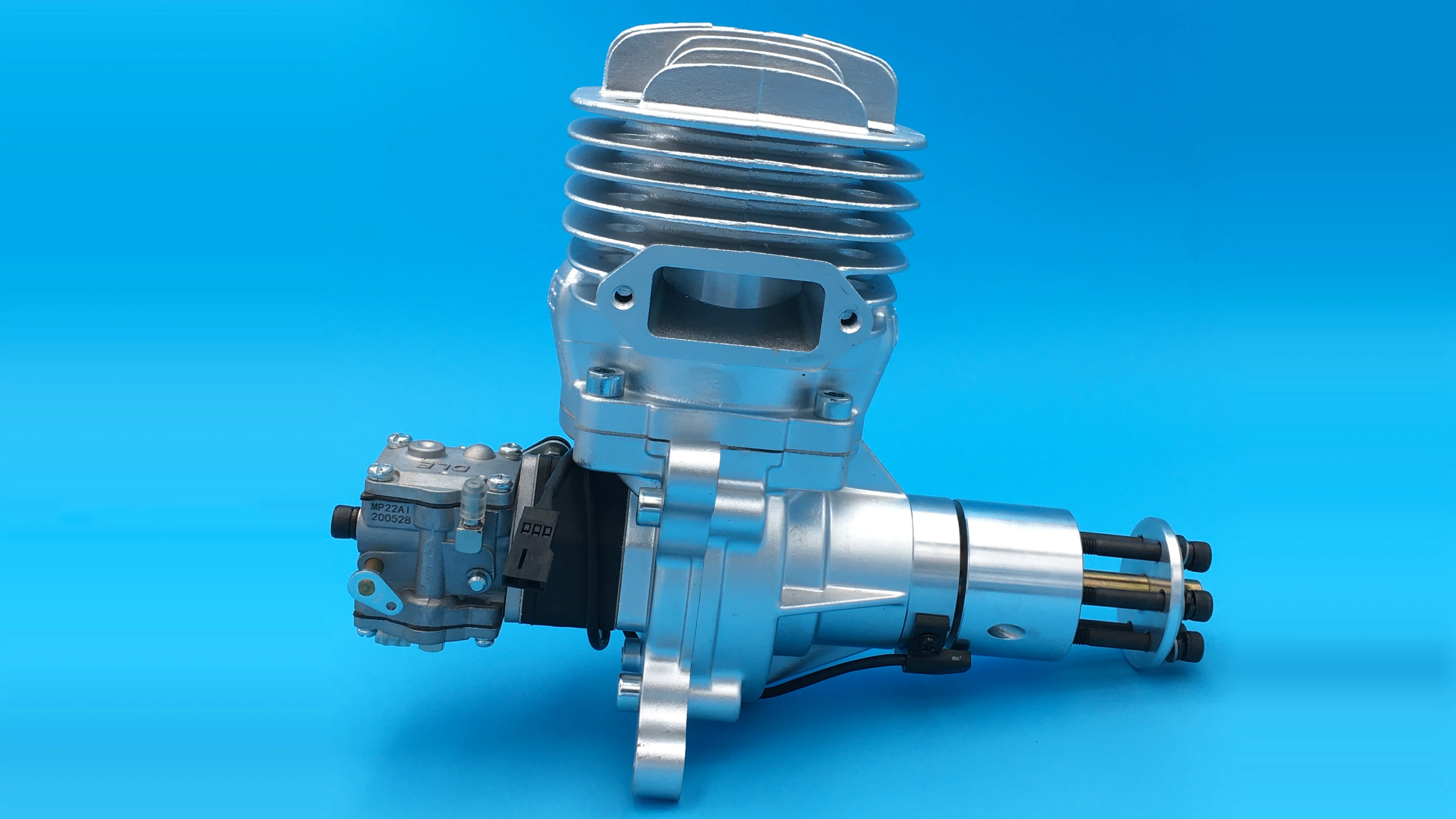 New DLE85 Model Airc raft Gasoline Engine Single-cylinder Two-stroke Side Exhaust Air-cooled Hand Start 85CC Displacement