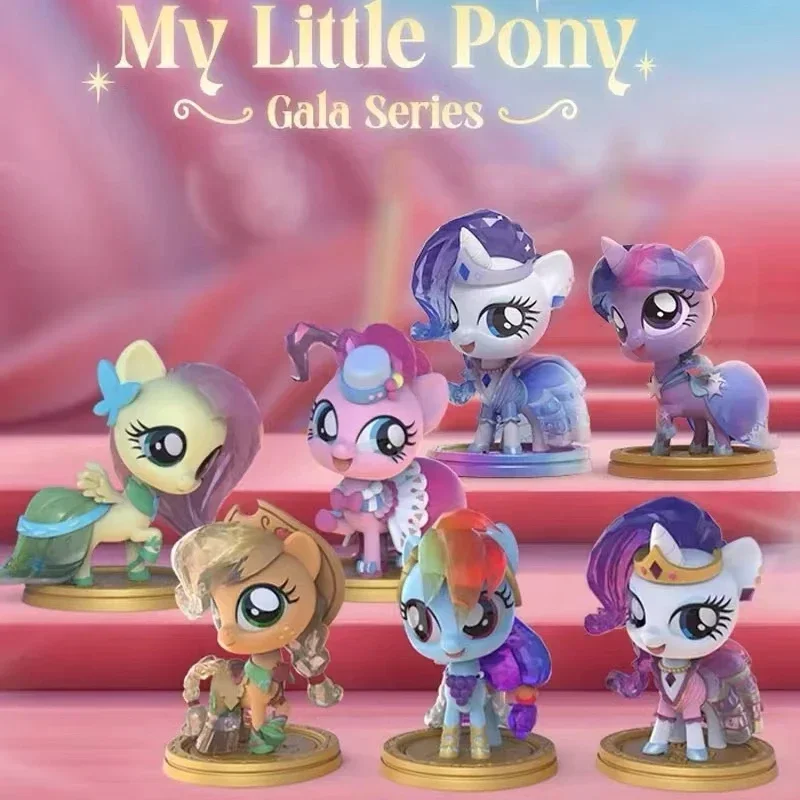 Kwistal My Little Pony Sparkling Thousands of Horses Galloping Celebration Cute Pony Hasbro Toy Kawaii Decoration CollectionGift