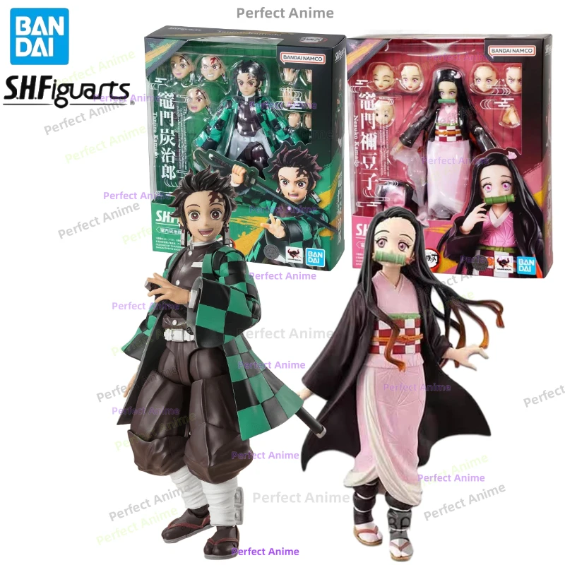 

In Stock 100% Bandai S.H.Figuarts SHF Demon Slayer Kimetsu No Yaiba Kamado Tanjirou Figure