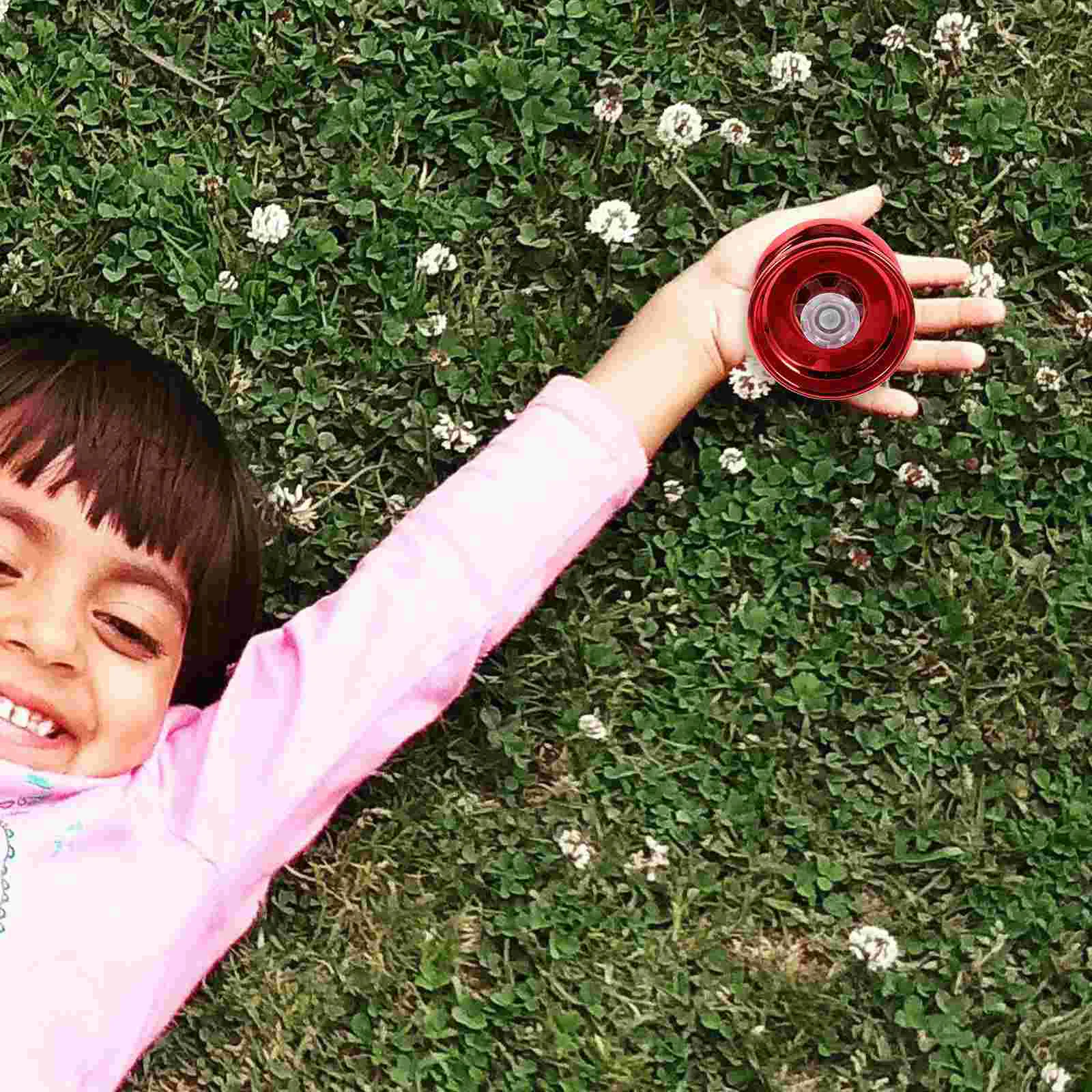 1 Juego de bolas yo-yo con cuerda, juguete yo-yo, lindas bolas yo-yo, pelota yo-yo de Metal yo-yo para principiantes yo-yos