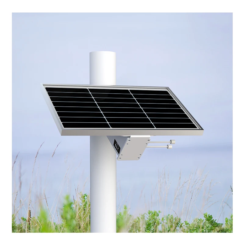 

12V Solar Backup System with Lithium Battery Monitoring Solutions for CCTV Cameras Wireless Surveillance Remote Monitoring