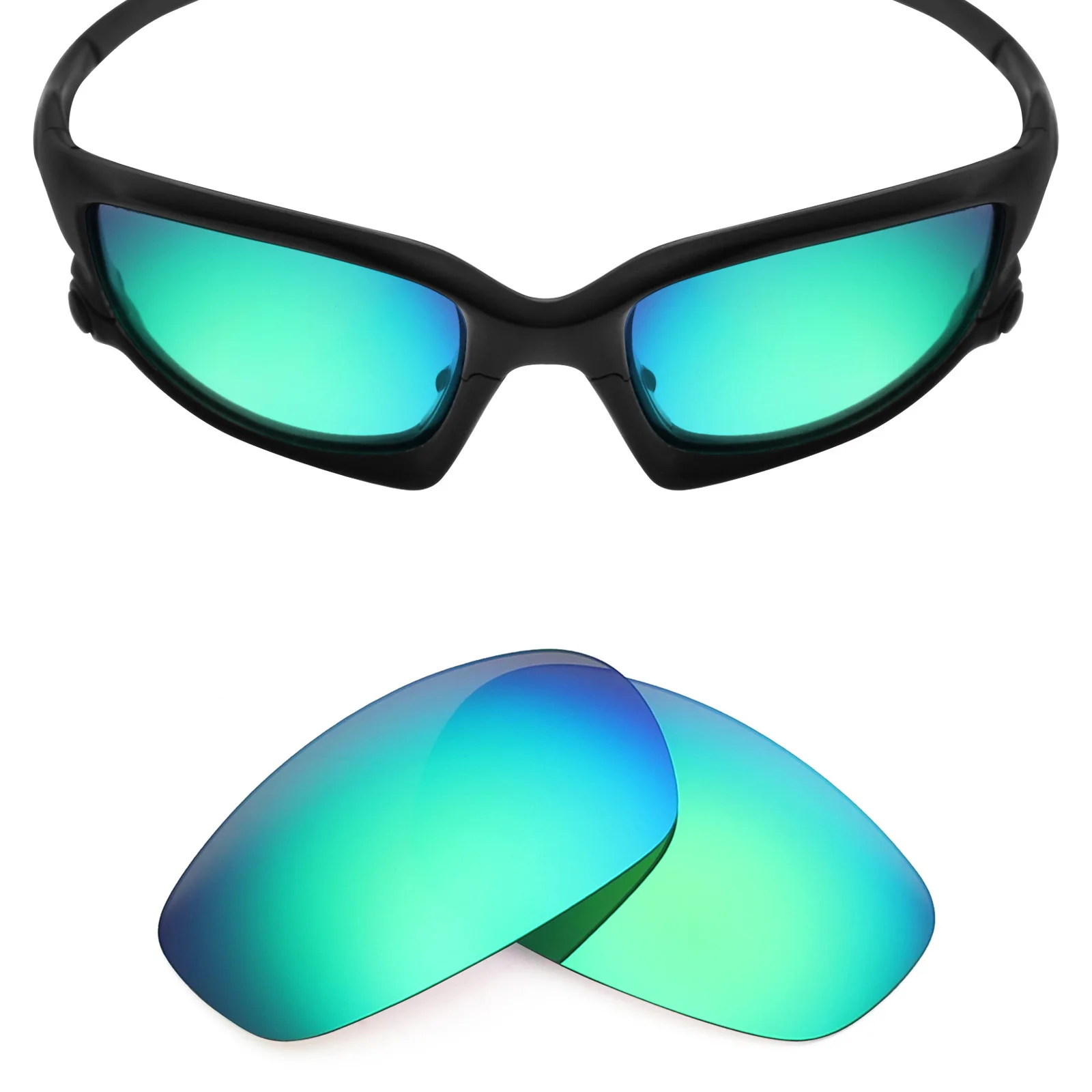 ezoptix123 Polarized / Non-Polarized Lenses Replacement for Oakley Split Jacket OO9099 - 61mm Sunglasses