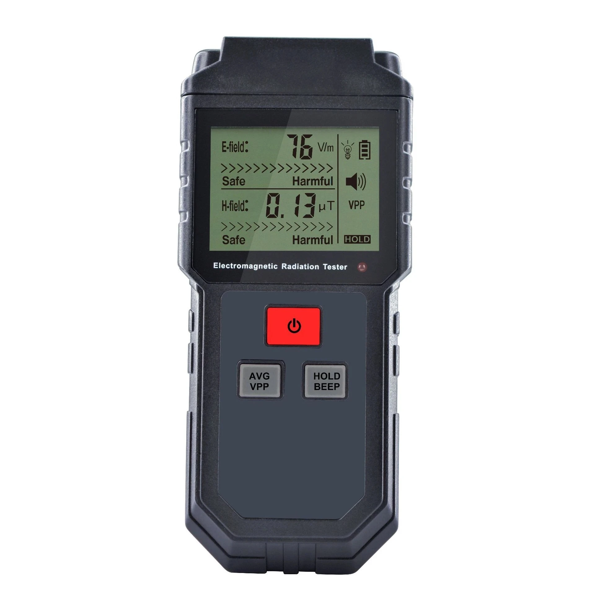 Testeur numérique portatif de rayonnement électromagnétique ET825, compteur de champ électromagnétique EMF pour téléphone portable domestique et électronique