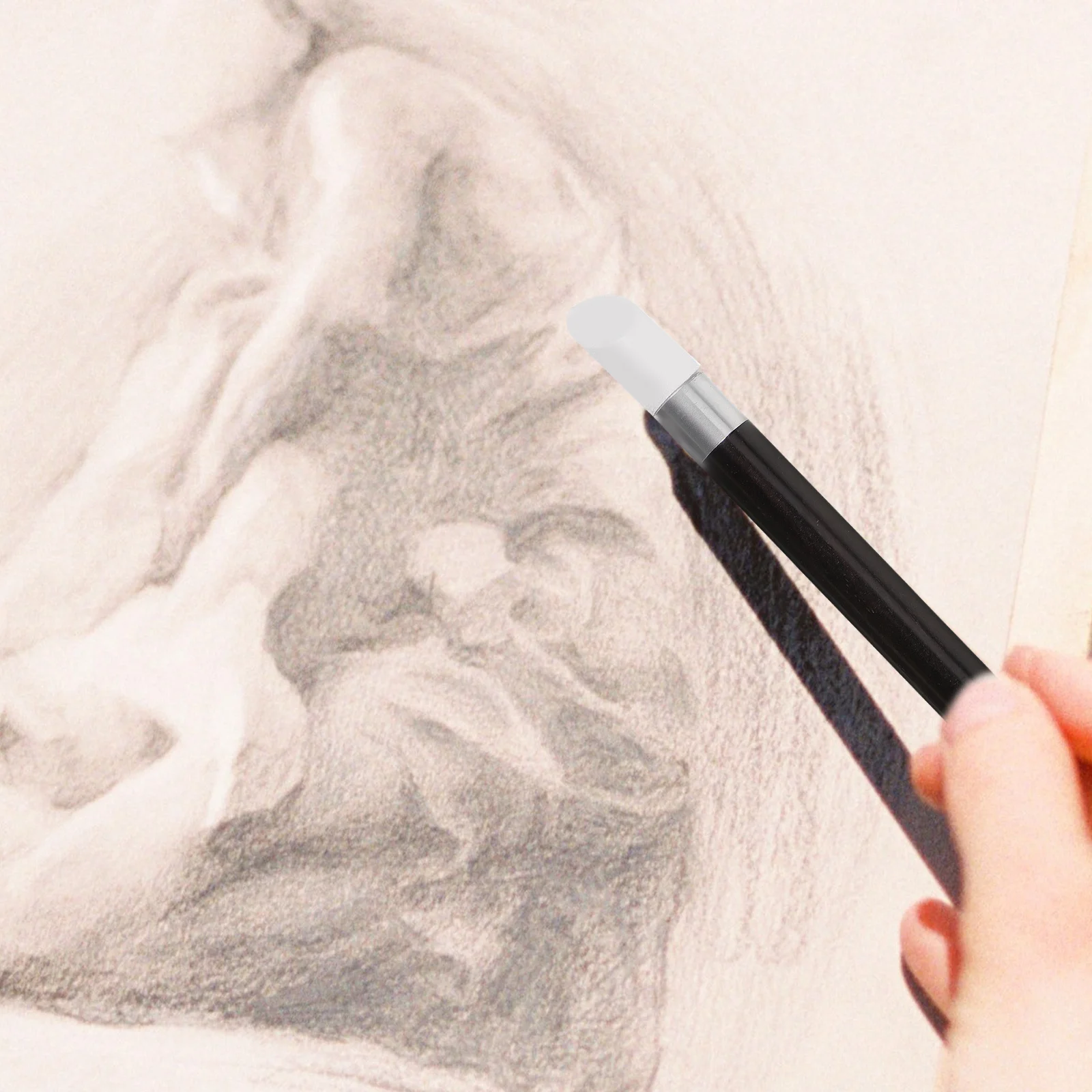 

1 Set Sketch Wipe Tools For Artists, Blending Stumps, Smudge Erase Tool, Paper Blenders, Sketching Drawing Tools, Art Blender