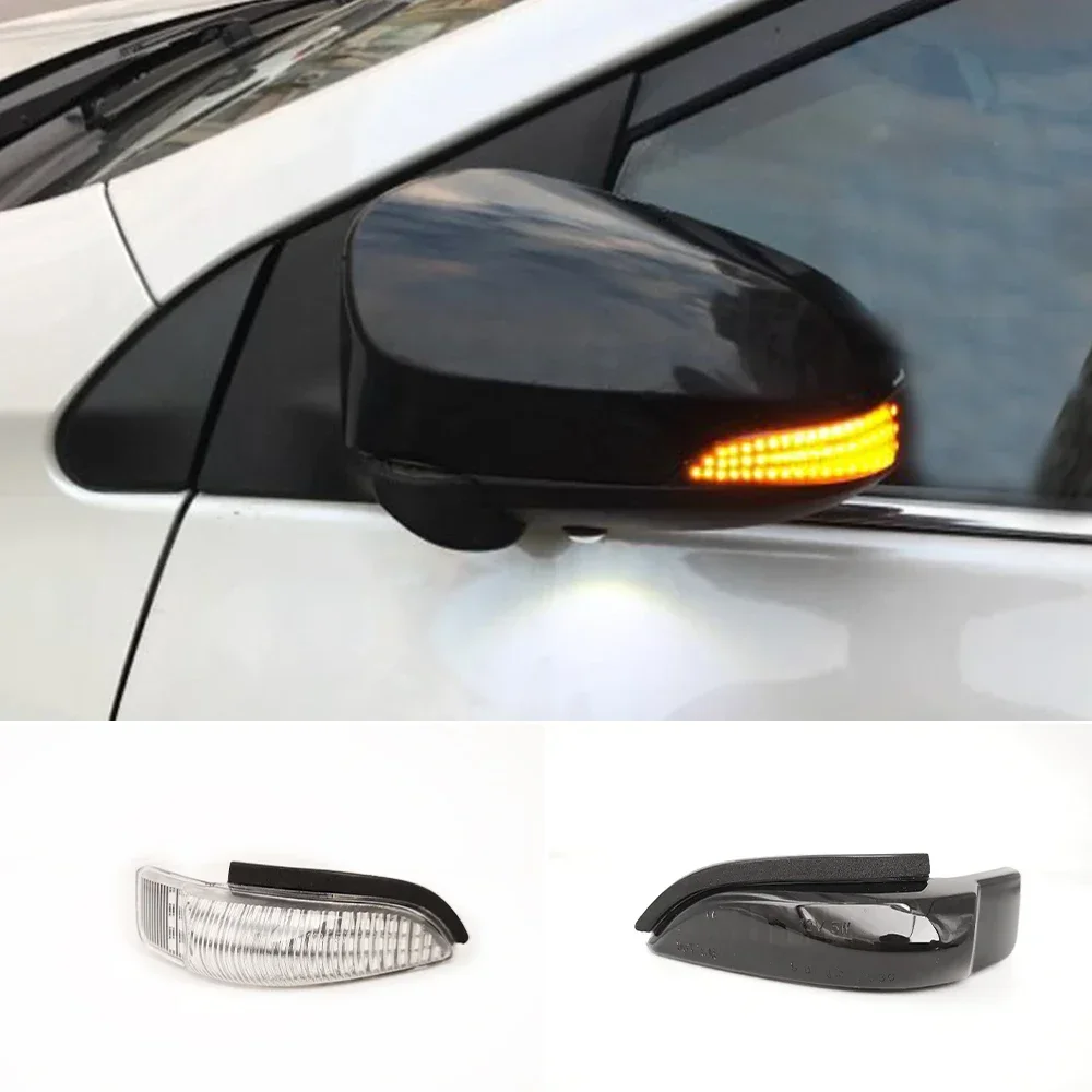 New！ For Toyota CAMRY COROLLA YARIS VENZA Car Styling Amber Sequential Blinker Side Mirror Indicator Turn Signal Light