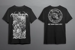 Nargaroth Black Metal Band Anti Human Khaos Order T-Shirt S-2XL