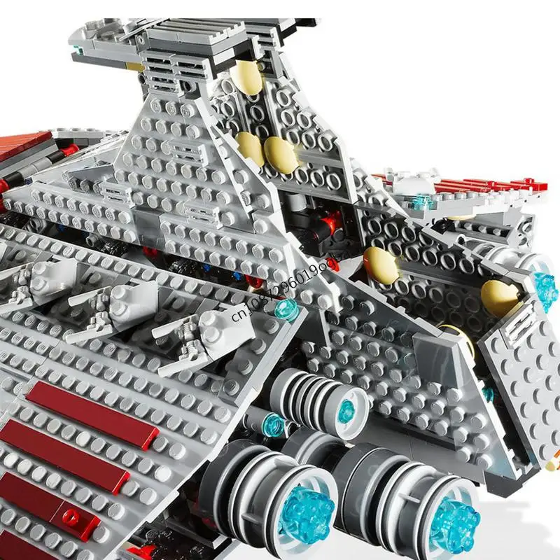 NIEUWE 1170PCS star battle Movie MOC Venator-Klasse Republing Attack Cruiser model DIY creatieve ideeën Kind Speelgoed Montage puzzel Gift