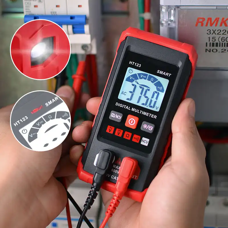 Fully Automatic Anti-Burn Intelligent Digital Multimeter Multímetro Digital Automatisches Digitalmultimeter