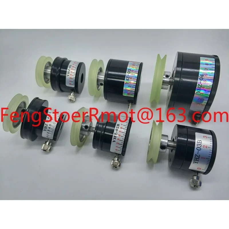 ملحقات آلة اللف، المخمدات المغناطيسية، وحدات التحكم في عزم الدوران