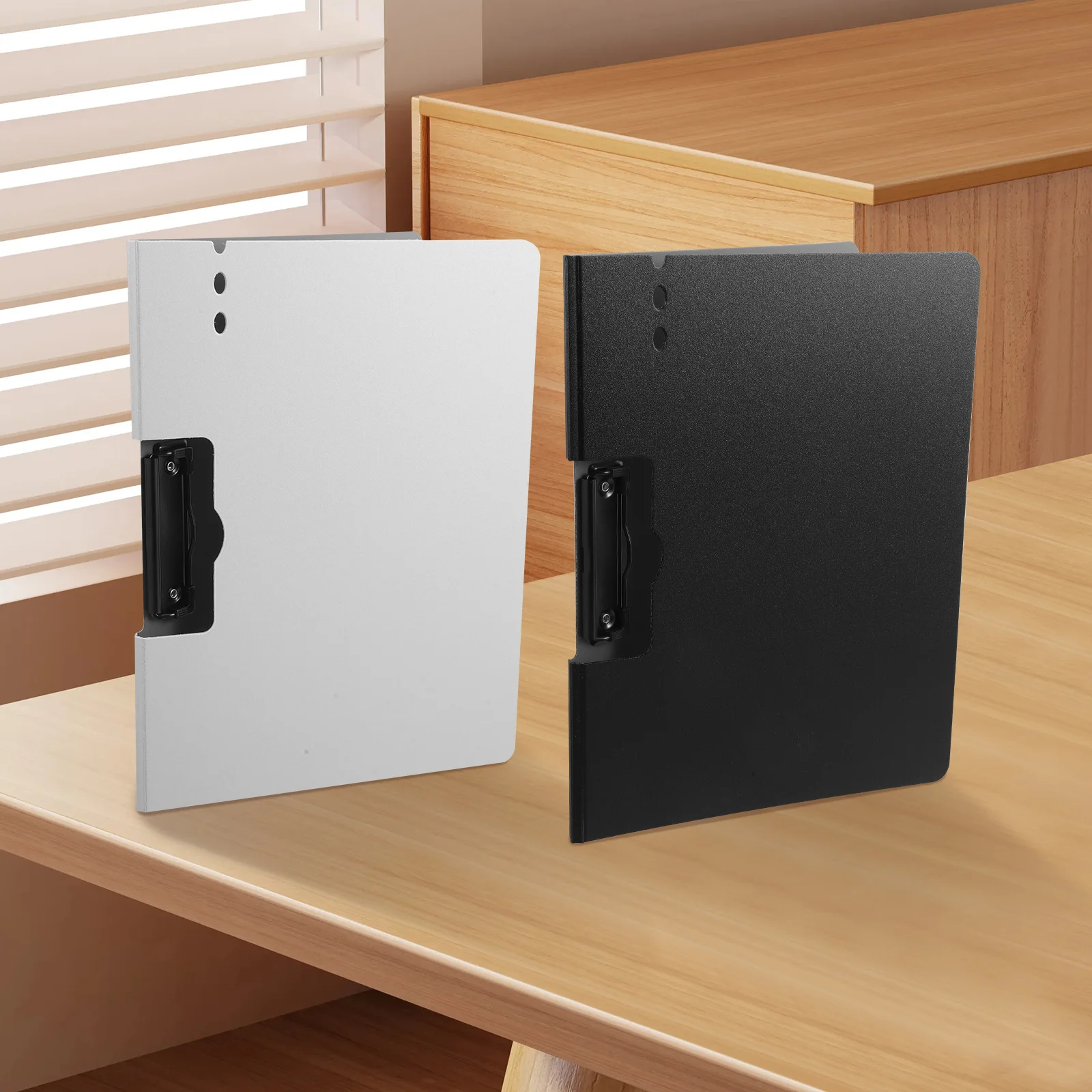 

2pcs A4 Document Multipurpose Binder Organizer For Office Student Use Lightweight Pp Foam Waterproof Dustproof Strong