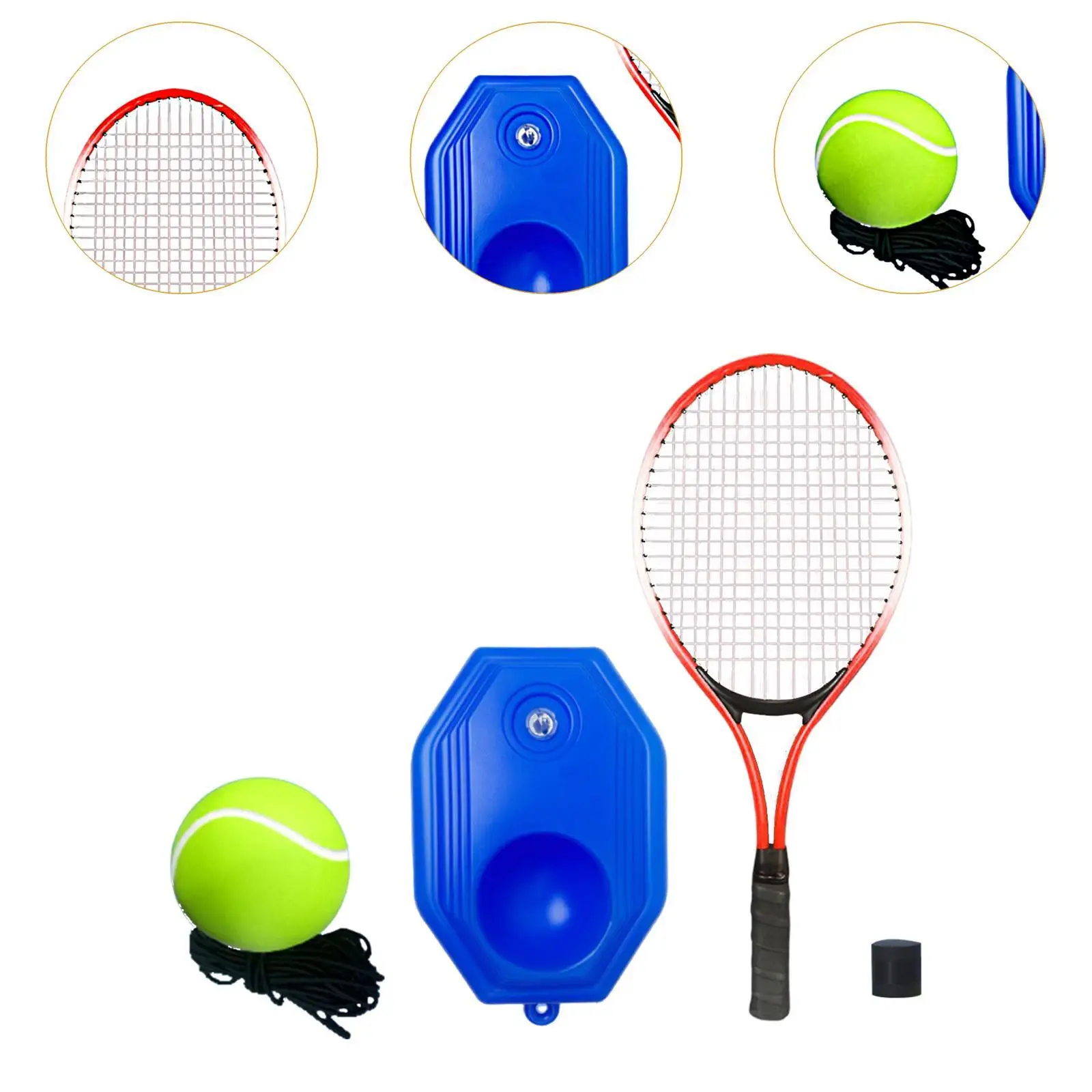 Solo Tennis Trainer Solo Training Equipment for Beginners Women Men Adults