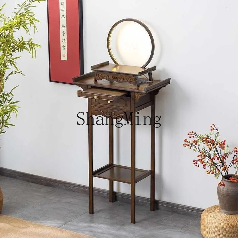 

FG New Chinese Entrance Table Modern Entrance Platform Strip Supply Table Fragrant Case Gongtai End View Entrance Cabinet