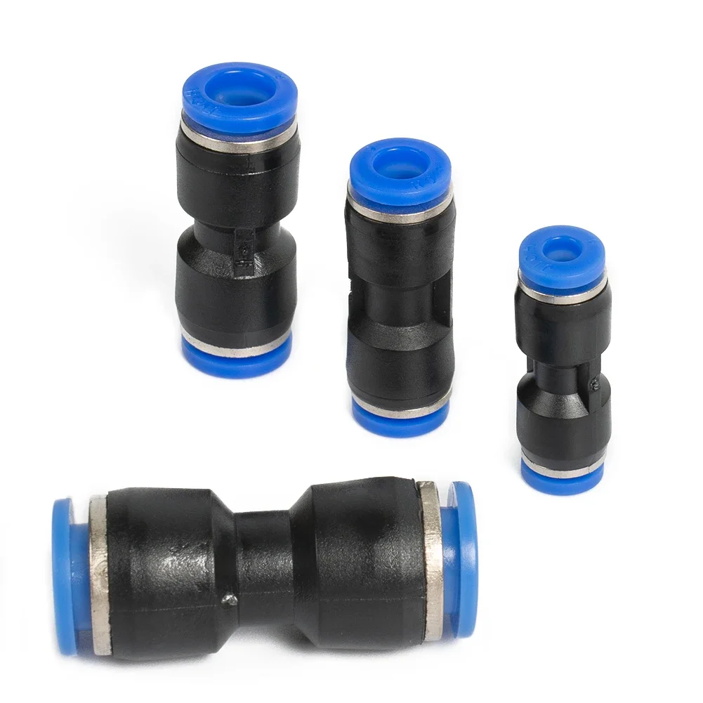 

Professional Straight Push Connectors Pneumatic Air Line Fittings for Automatic Production Equipment (40 Pack)