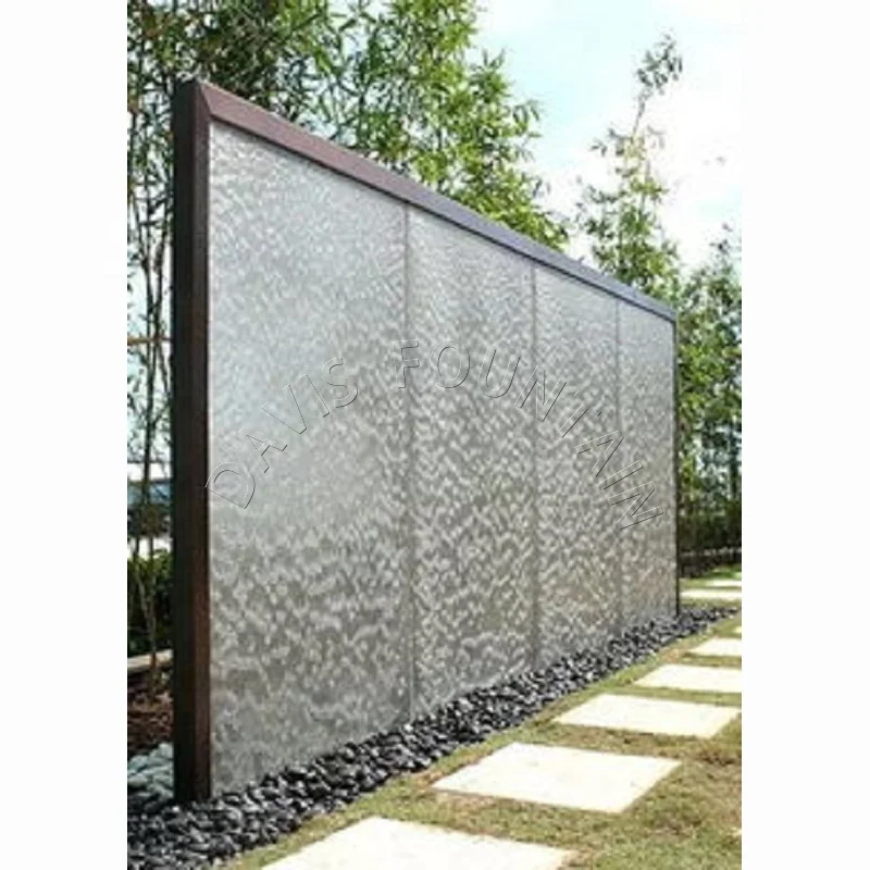custom.Factory Customized Home Decorative Rain Curtain Fountain Wall