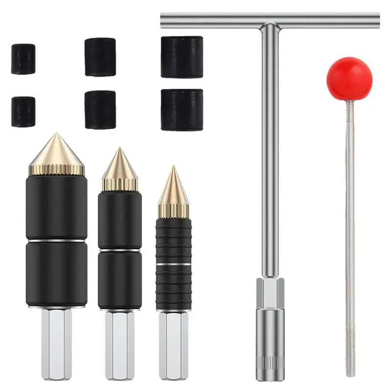 Hot Melt Water Stop Pin Stainless Steel Universal Tube Water Stop Needle 1Inch 1/2inch 3/4Inch Bathroom Repair Plumbing Tool Set