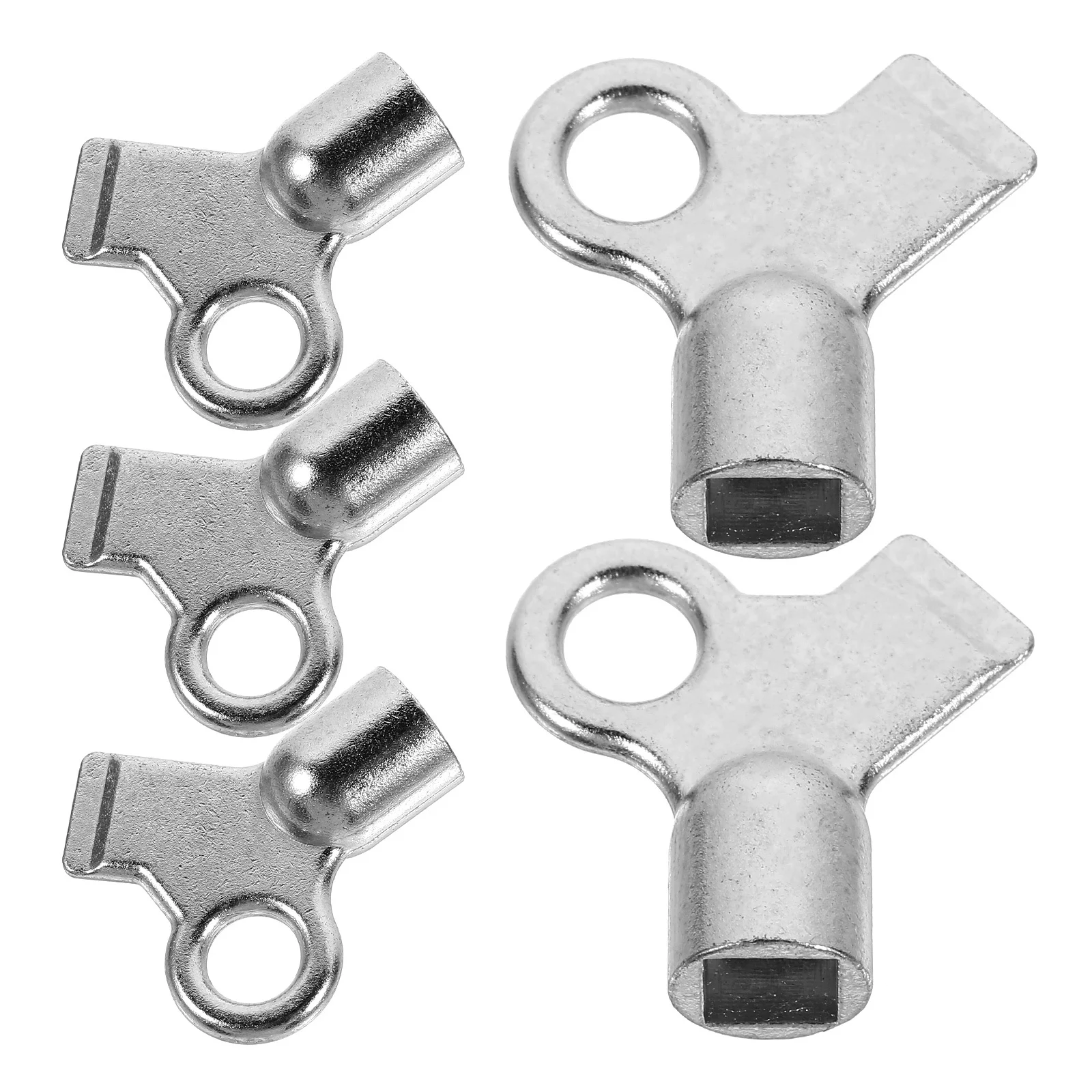 

5Pcs Radiator Air Vent Keys Durable Aluminum Alloy Radiator Valve Tools Universal Bleed Keys for Heating Systems