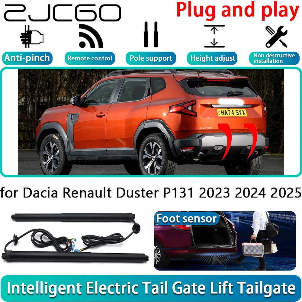 

for Dacia Renault Duster P131 2023 2024 2025 Electric Powered Tailgate Power Liftgate Automatic Tailgate System With Foot Sensor