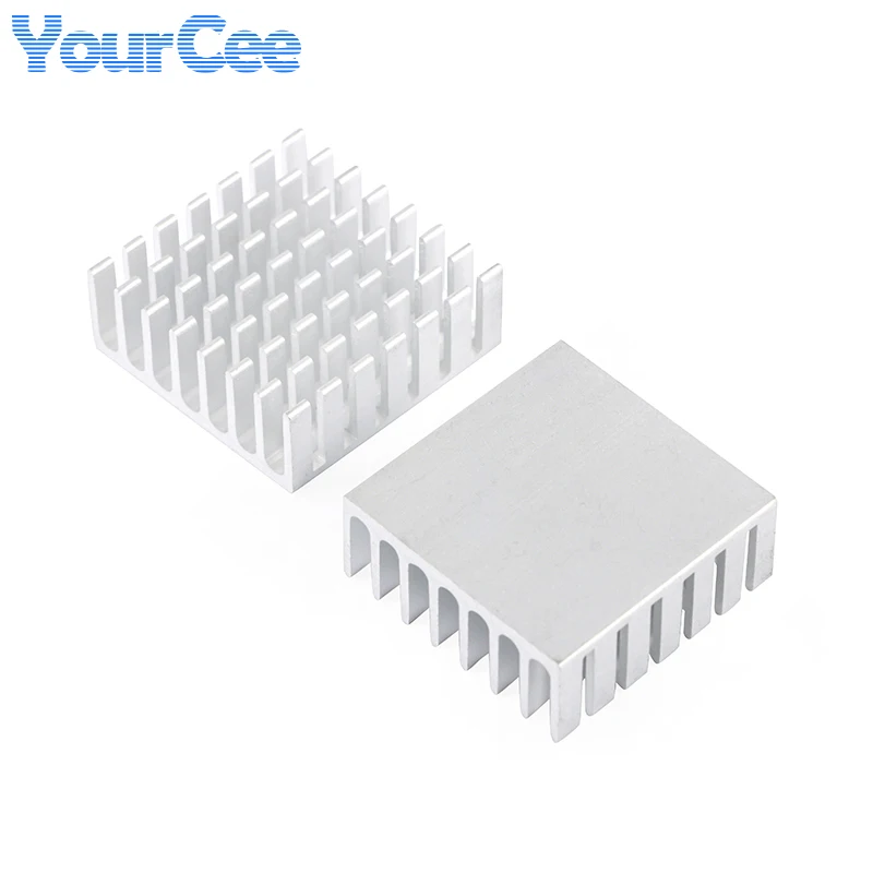 2pcs Heatsink 28*28*11mm 28*28*15MM 28*28*6MM 28*28*8MM Cooling Fin Aluminum Heat Sink Radiator Cooler 28X28X11mm