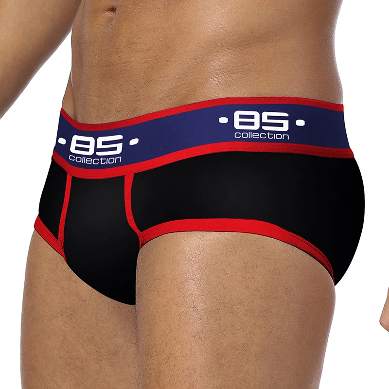 Brand Male Underwear Men Briefs Men\'s Sexy Underpants Low-waist Sexy Briefs For Man Sleepwear Panties BS145