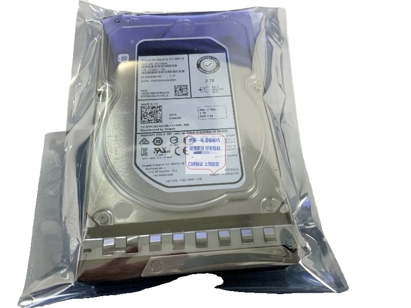 

Used For DELL ST2000NM0155 07RCGV 7RCGV 2T SAS 7.2K 12G R740 R730 Hard Drive