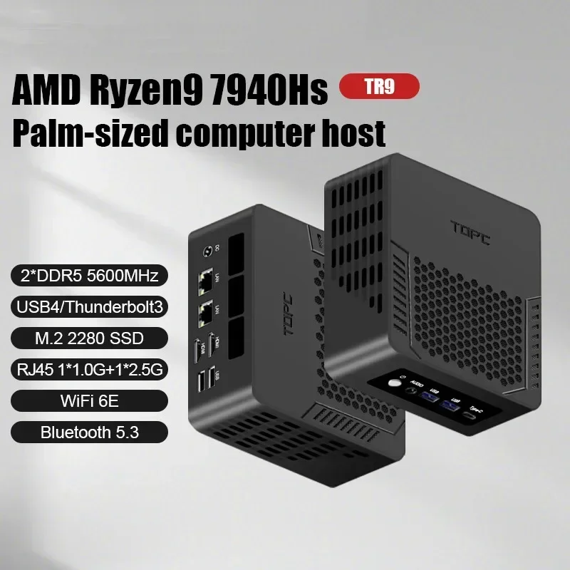 Zbox-كمبيوتر صغير ويندوز 11 ، tr9 ، ryzen 9 7940hs ، ryzen 7 7840hs ، ddr5 ، m.2 ، nvme ، ssd ، pcie ، usb ، wif 6e ، bt5.3