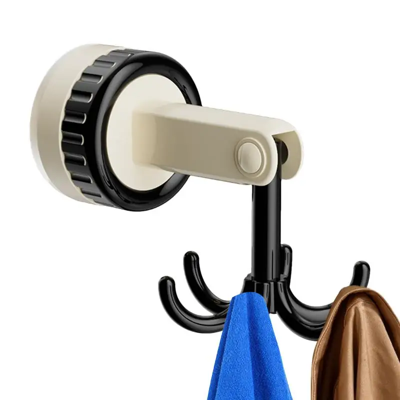 1pcs Kitchen Hooks Rotating Storage Rack Without Punching Wall-Mounted Kitchenware Supplies Gods Multifunctional Shelves