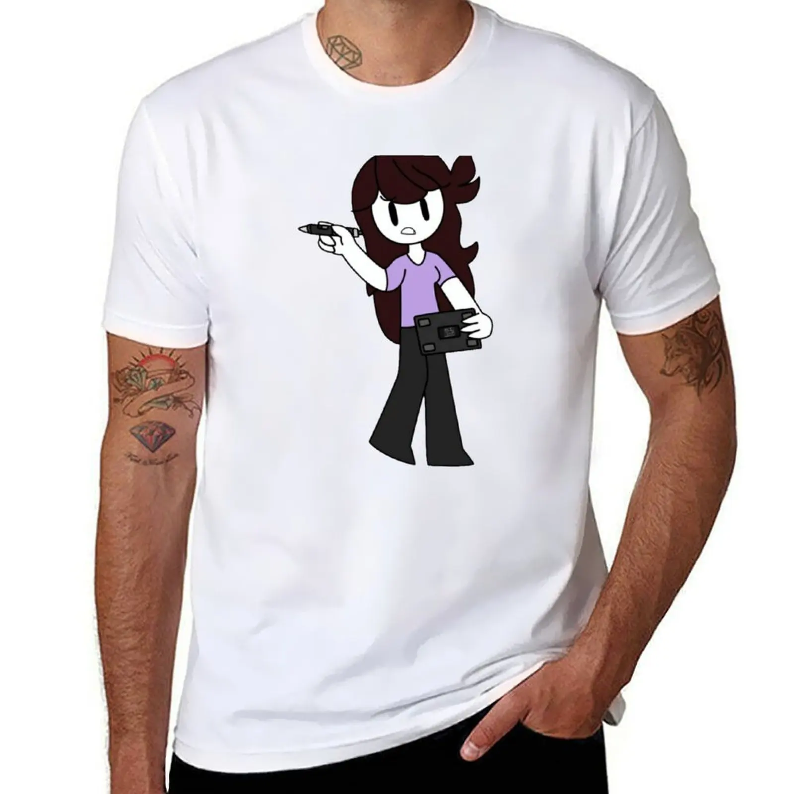 

jaiden animations (1) T-Shirt g man t shirts for men funny t shirts cotton T-Shirt
