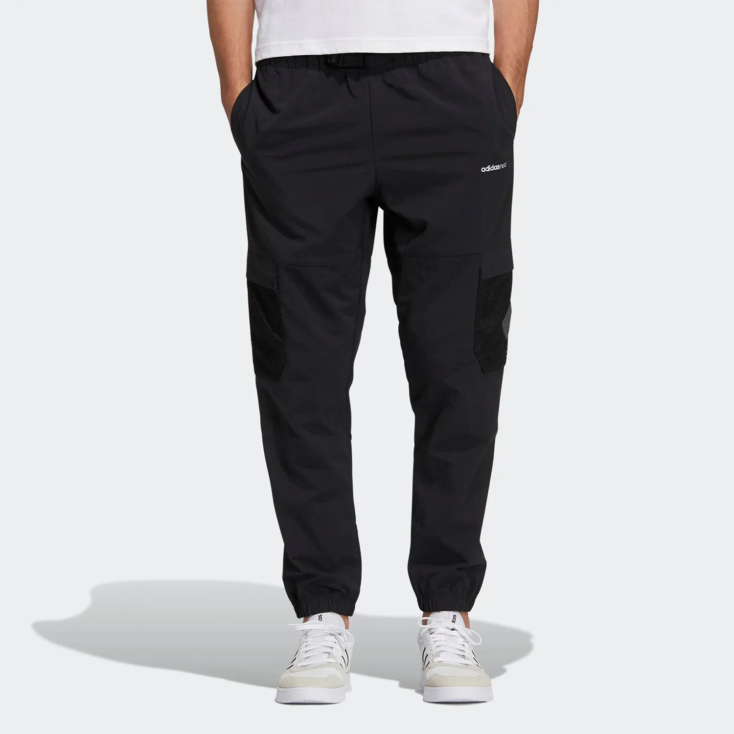 

Оригинальные мужские повседневные зауженные брюки Adidas NEO New Season Sports Leisure H55277