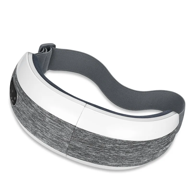 สมาร์ทไฟฟ้า Eye Care เครื่องนวดการบีบอัดอากาศการออกแบบพับได้คุณลักษณะเพลง Vibrating ไฟฟ้าเครื่องทําความร้อนนวดตา