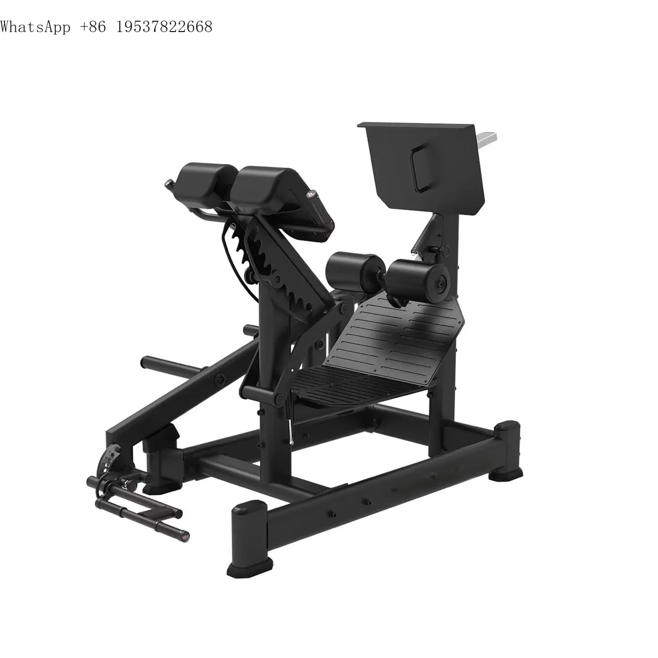 Professional Steel Lower Body Strength Trainer Double 45 Degree Hip Extension Machine for Gym and Home Use