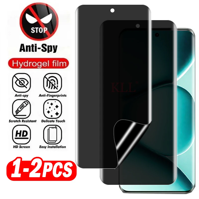 

1-2pcs Anti peep Privacy Hydrogel Film for Xiaomi Redmi Note 15 Pro+ 5G Screen Protectors Redmi Note 14 13 Pro Plus 4G Film