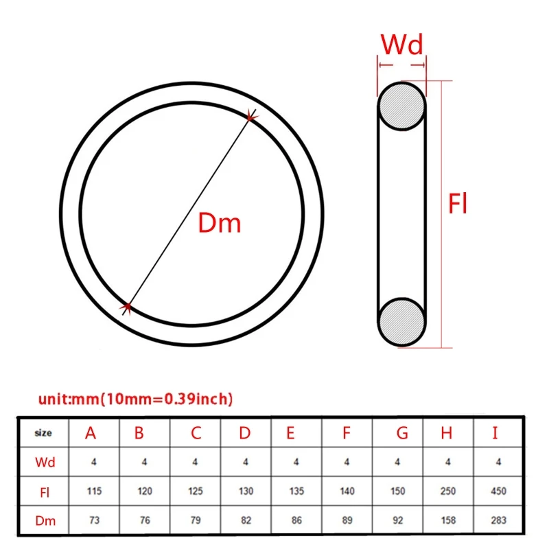 Correa de repuesto Universal de 4mm para grabadora de Audio, cinta de casete, máquina grabadora, resistente al desgaste, correa de reparación redonda, 2 uds