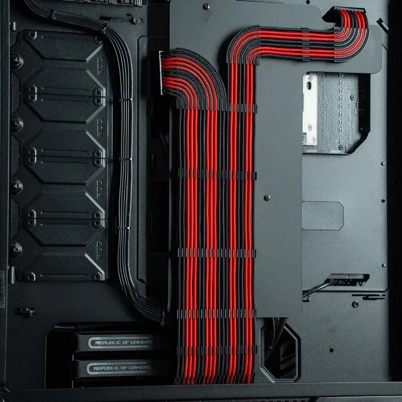Cable Management Backplate for ASUS ROG GR701 Hyperion GR601 Helios GR801 Cronos Gaming Case Modular Cable Routing Tray PC MOD