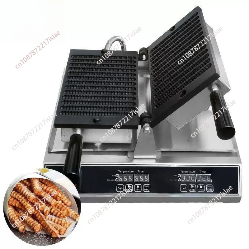 Home Commercial Electric Waffle & Strip Snack Making Machine