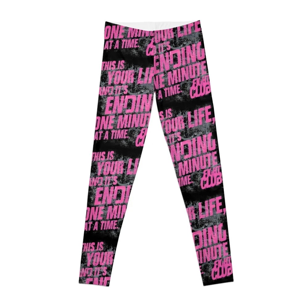 

Fight Club Leggings Sports female Women's fitness Womens Leggings