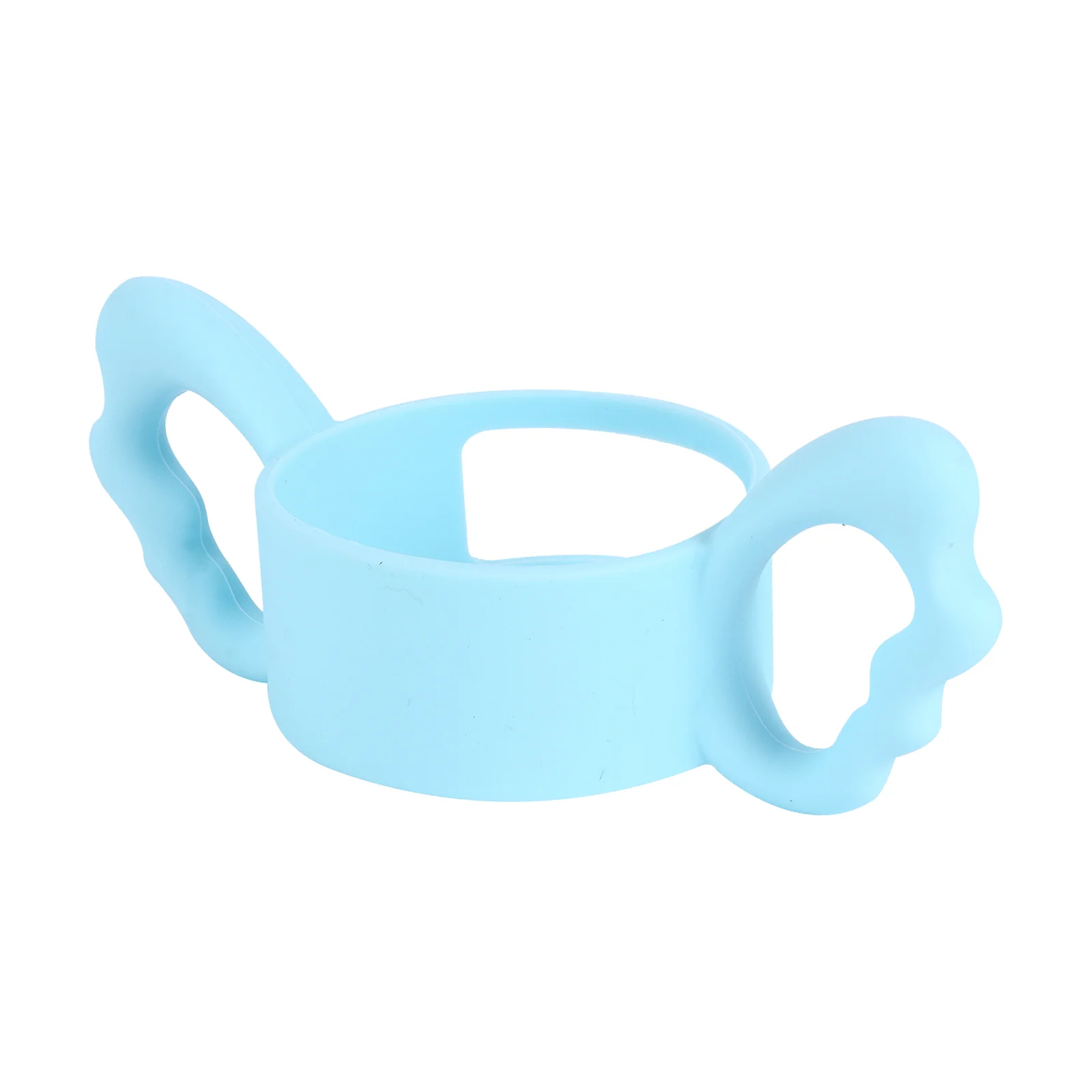 

Accessories 6cm Handle Toddler Baby Bottle with Straw Silica Gel Compatible Holder Grip Nursing