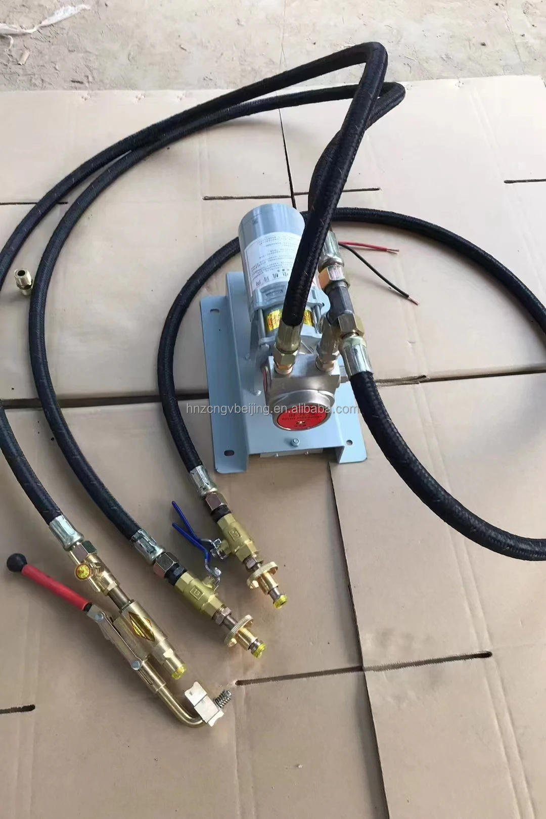 NGV 12v Battery Power High Pressure BLDC Motor Driving Micro Refill LPG Gas Propane Transfer Pump for Fueling Vehicle
