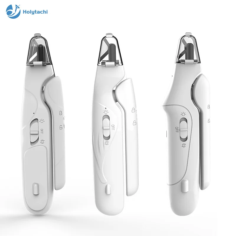 

Pet Electric Clipper Masher Nail Piercing Device Nail Scissors BeltLEDLamp Nail Storage All-in-One Machine