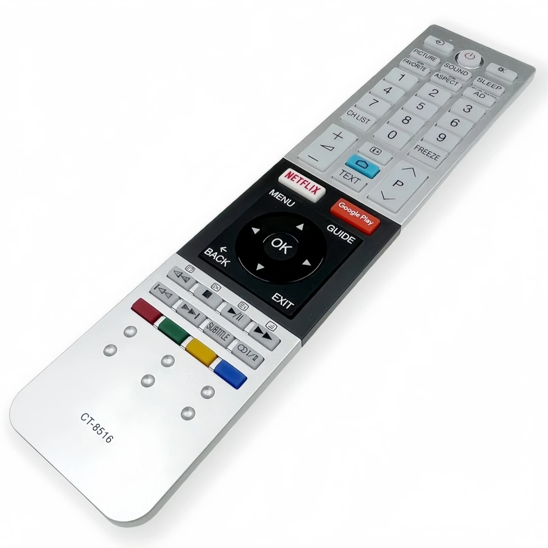 Original Remote Control CT-8516 For TOSHIBA Smart TV 55U7750VN, 65U7750VN, Compatible With CT-8536, CT-8517,CT8521, CT-8533