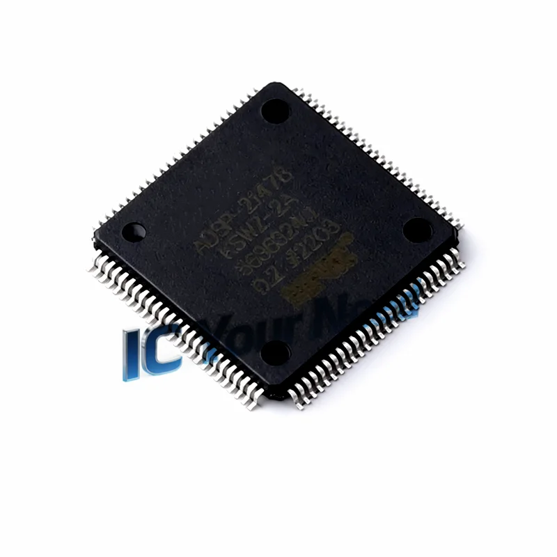ADSP-21478KSWZ-2A (1piece) LQFP-100(14x14) High performance 32-bit/40-bit floating-point processor ,Original In Stock