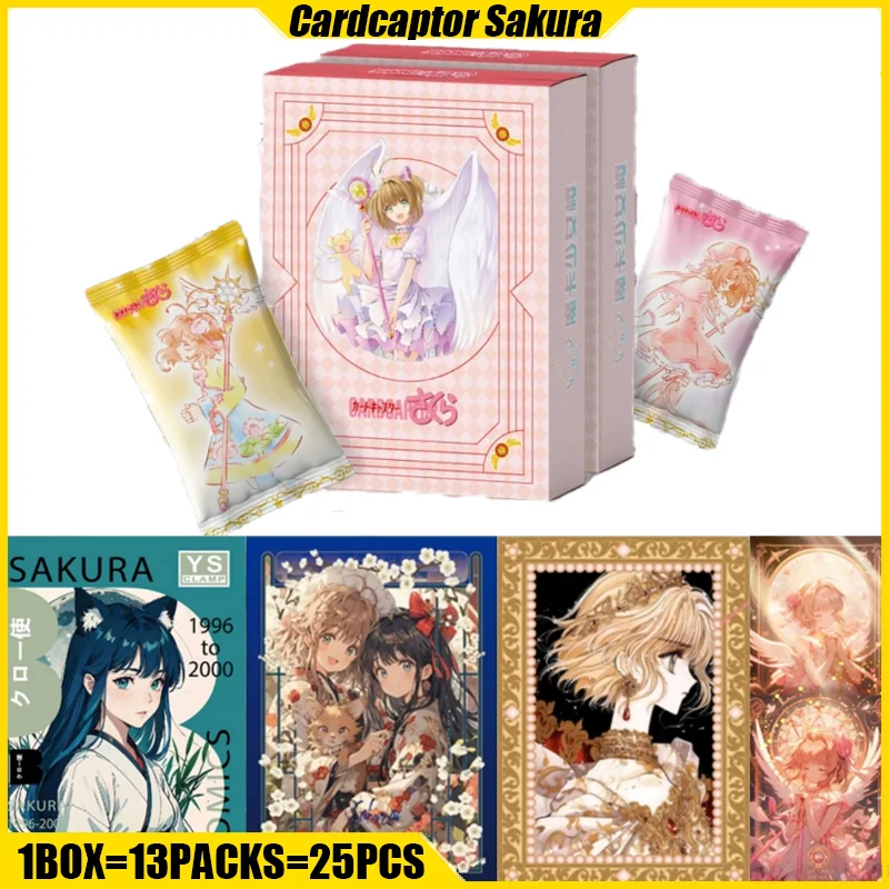 

ZHIYINSHE VOL.1 Cardcaptor Sakura Cards Anime Collection Cards Mistery Box Board Games Toys Birthday Gifts for Boys and Girls