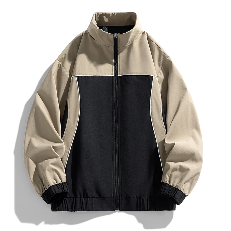 سترة الصيد في الهواء الطلق للرجال جديد الخريف الأمريكية بارد وأنيق معطف الطيار سترات من الجلد الراقية معاطف عصرية غير رسمية