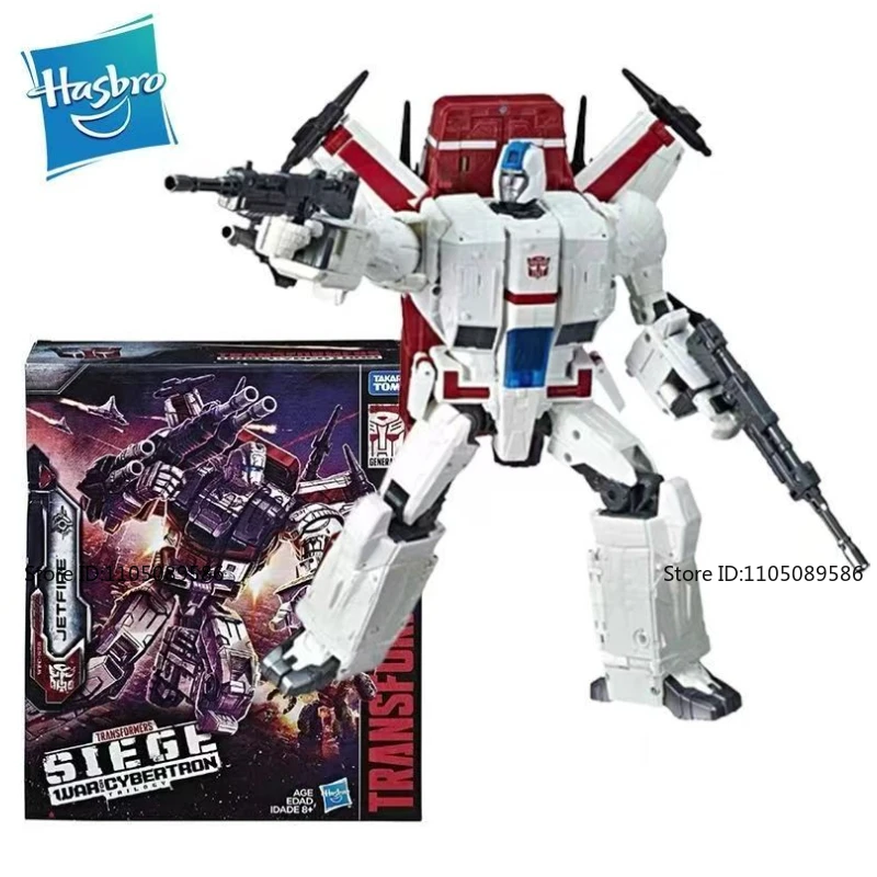 منتج جديد متوفر في المخزون مع الصندوق الأصلي Transformer G1Jetfire جمع الحلي الديكور الألعاب الكلاسيكية الشكل هدايا العيد