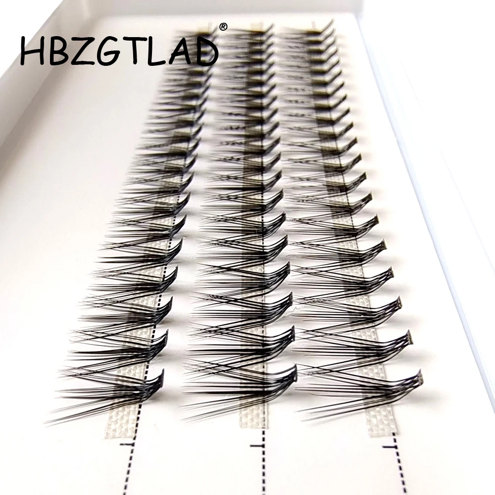 New L curl L curves 10D/20D Clusters lashtray for makeup Individuual Eyelashes Bunches prrofessional makeupatist Faux Lashtray