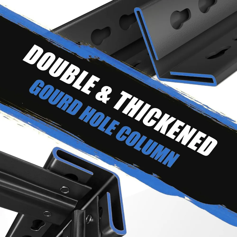 رفوف معدنية شديدة التحمل قابلة للتعديل مكونة من 6 طبقات لتخزين 3500 رطل، مثالية للأقبية والمساحات التجارية والمستودعات #5