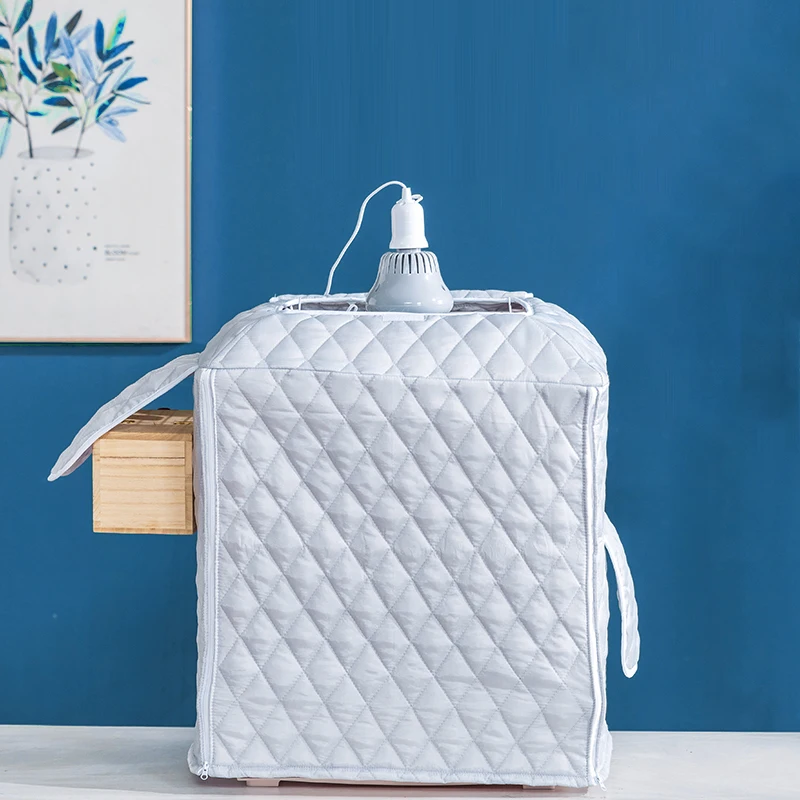 

Bird Cage Cold-Proof Cover Windproof Dustproof PP Cotton Quilted Bird Cage Cover Parrots Blackout Protector Cage Accessories