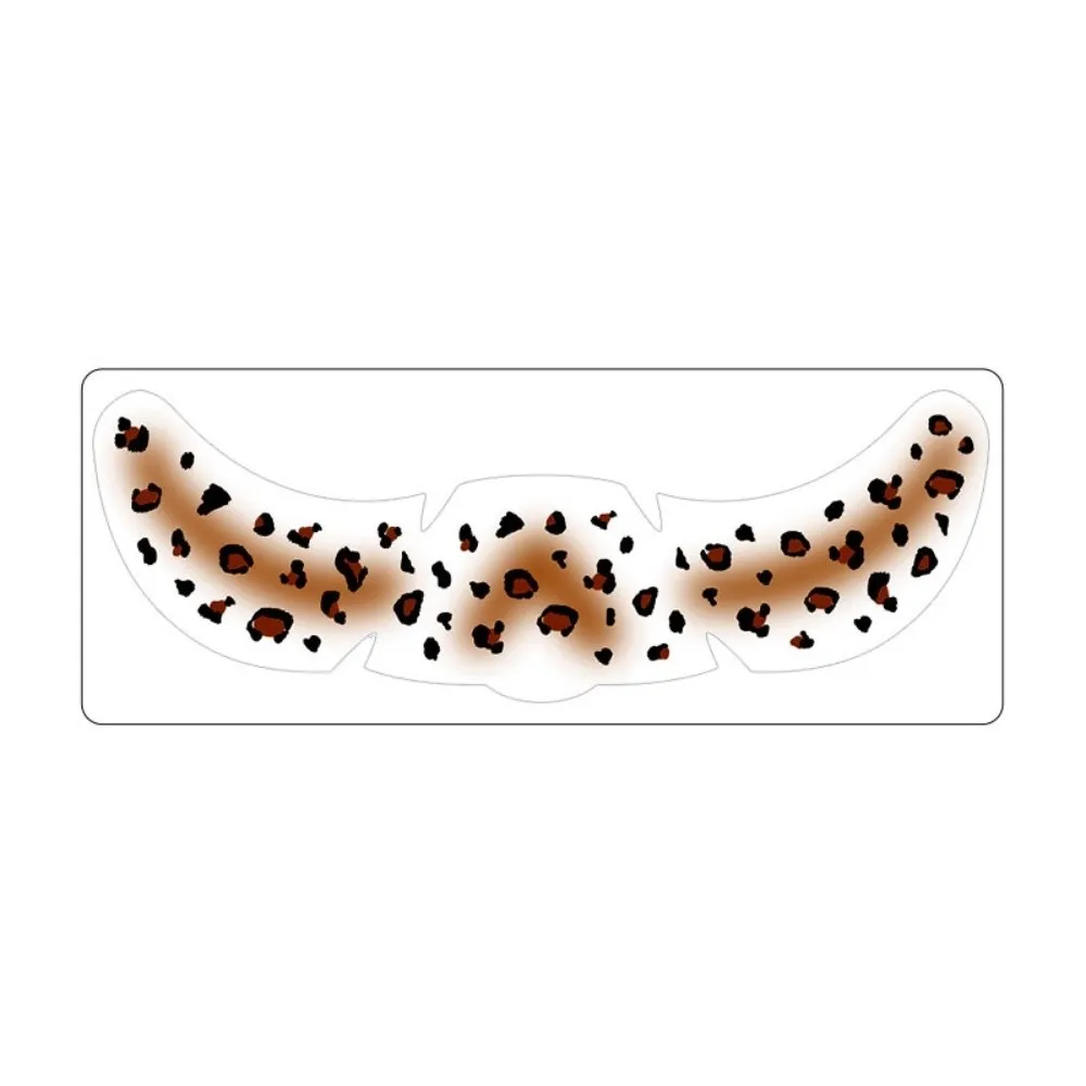 Waterproof Leopard Print Temporary Tattoos Facial Art Wild Little Deer Spots Freckle Stickers DIY Long Lasting