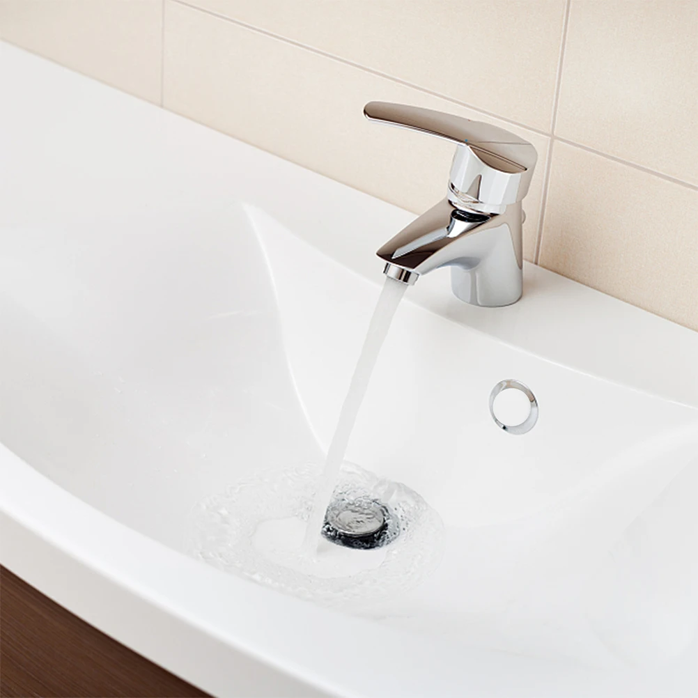 

10pcs Baby Bath Tub Plug Stopper Drain Overflow Cover White Child Silicone Material Excellent Sealing Easy Install Home Use