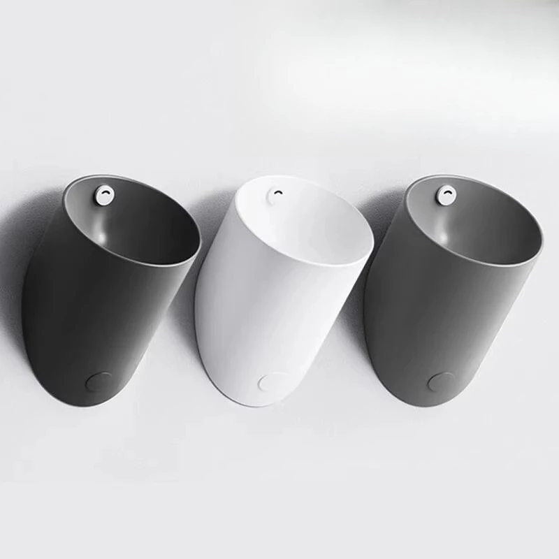 

Integrated smart urinal black men's automatic sensor urinal wall-mounted household urinal gray