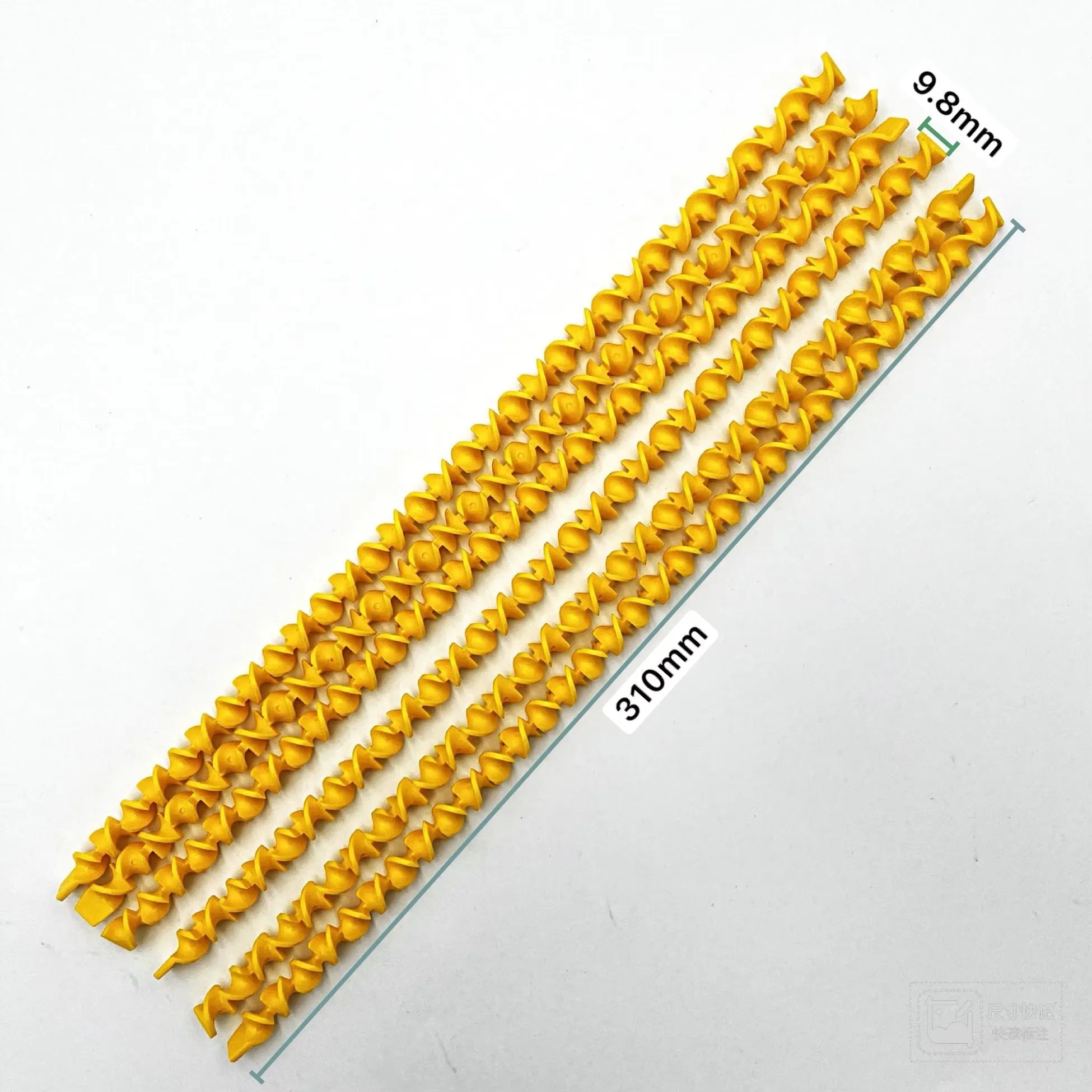 100PCS  POM-10-32, 100PCS POM-13-24 Spiral Static Mixer Elements